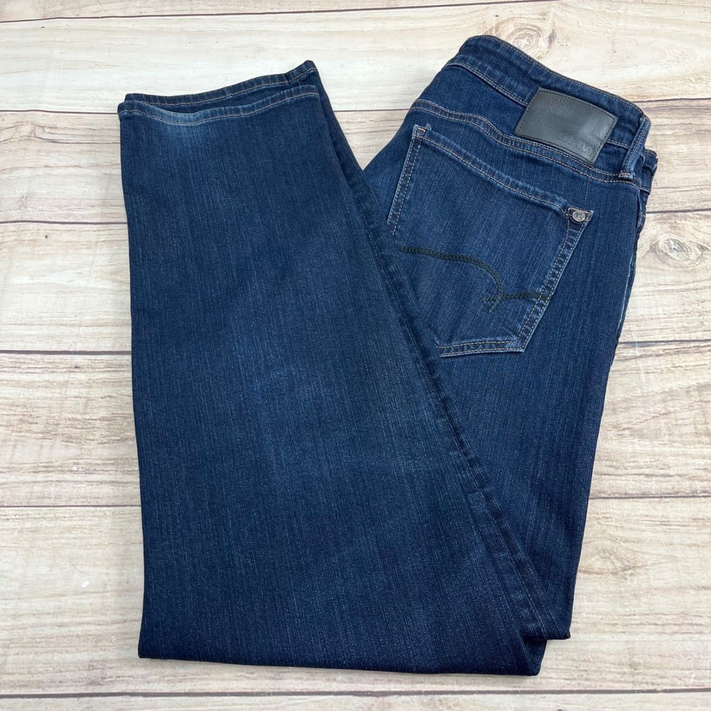 Mavi Jeans Men Dark Wash Stretch Denim Straight Leg Pants Size 36x30 - Picture 8 of 10